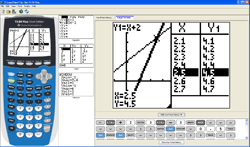 Printscreen TI-SmartView TI-84 Plus