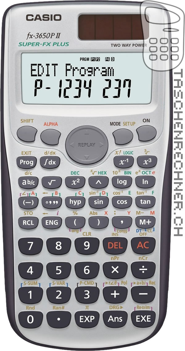 Casio FX-3650P II —Acquista ora su .